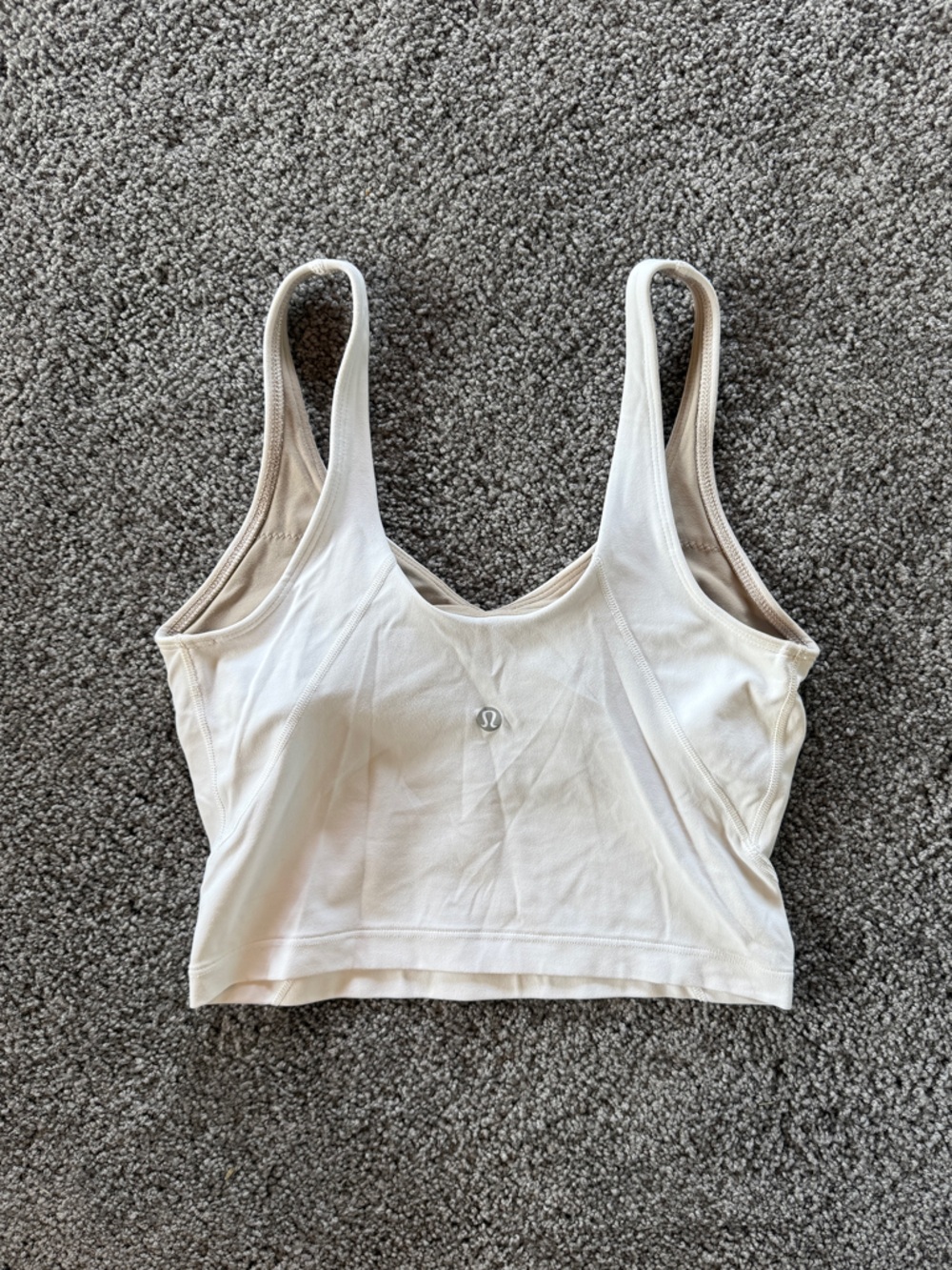 lululemon white align tank